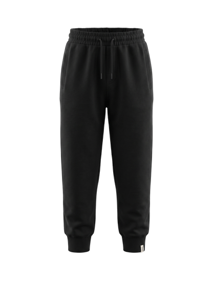 Black Classic Vibe | Chlapčenské tepláky - klasický strih