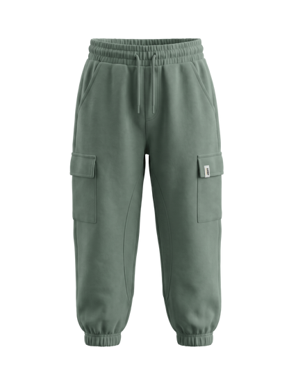 Sage Cargo | Chlapčenské cargo tepláky - voľný strih