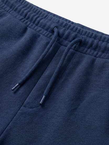 Midnight Navy | Zateplené chlapčenské tepláky - voľný strih