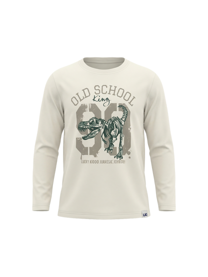 Old School Rex | Chlapčenské tričko s dlhým rukávom