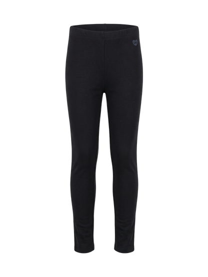 Onyx Cozy | Zateplené dievčenské legíny - klasický strih