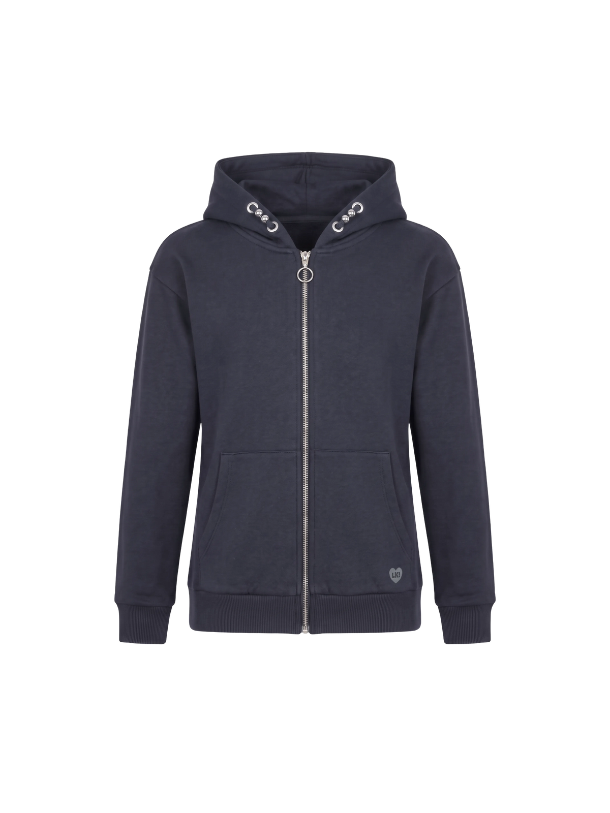 Polar Zip | Zateplená dievčenská mikina s kapucňou na zips - klasický strih