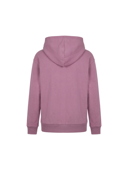 Orchid Zip | Dievčenská mikina s kapucňou na zip - klasický strih