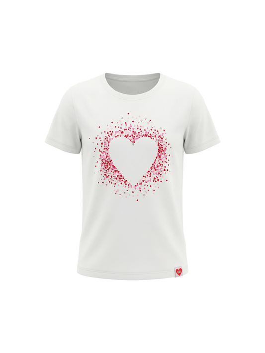 Sparkling Heart Wishes | Dievčenské tričko s krátkym rukávom