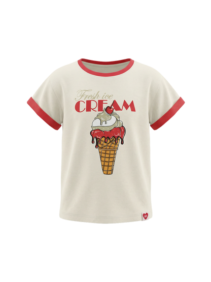 Sweet Scoop Party | Dievčenské tričko s krátkym rukávom