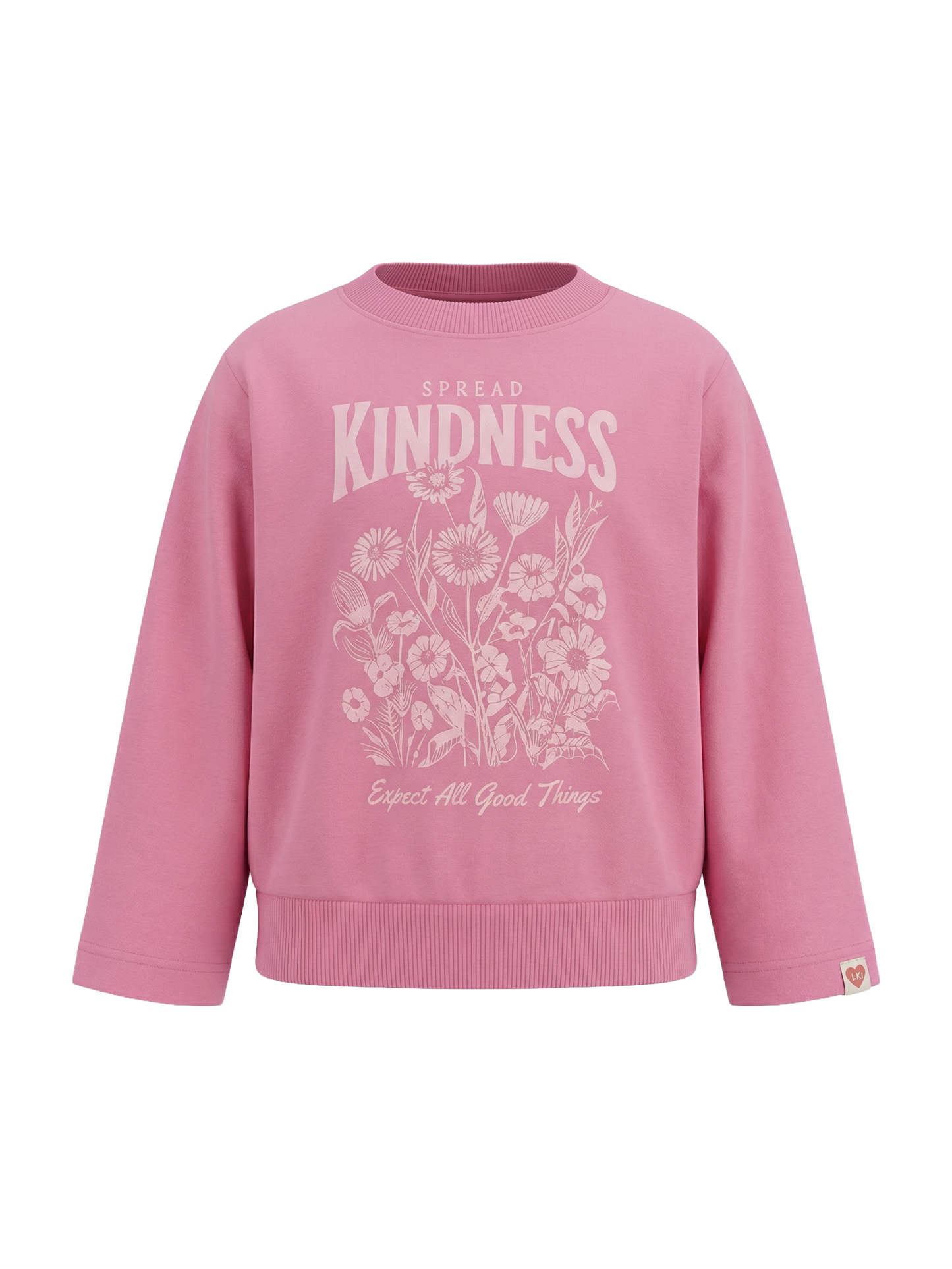 Kindness Bloom Magic | Dievčenský pulóver