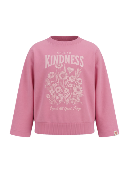 Kindness Bloom Magic | Dievčenský pulóver