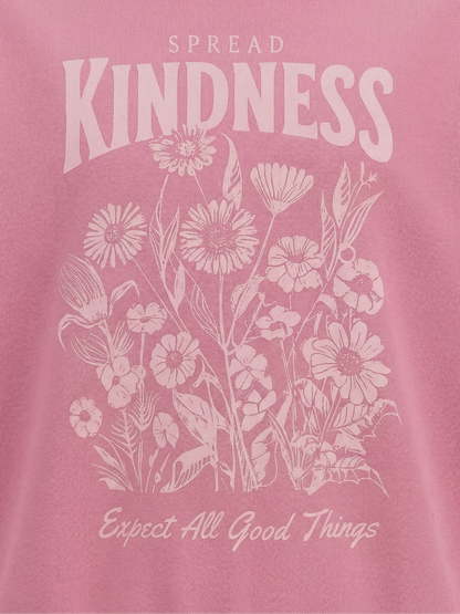 Kindness Bloom Magic | Dievčenský pulóver