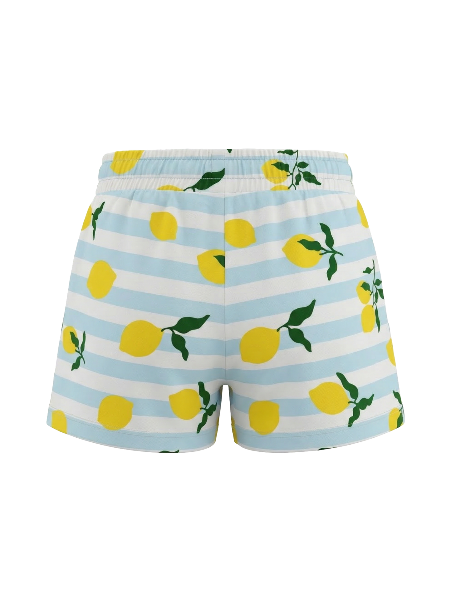 Lemon Stripe Breeze | Dievčenské krátke nohavice
