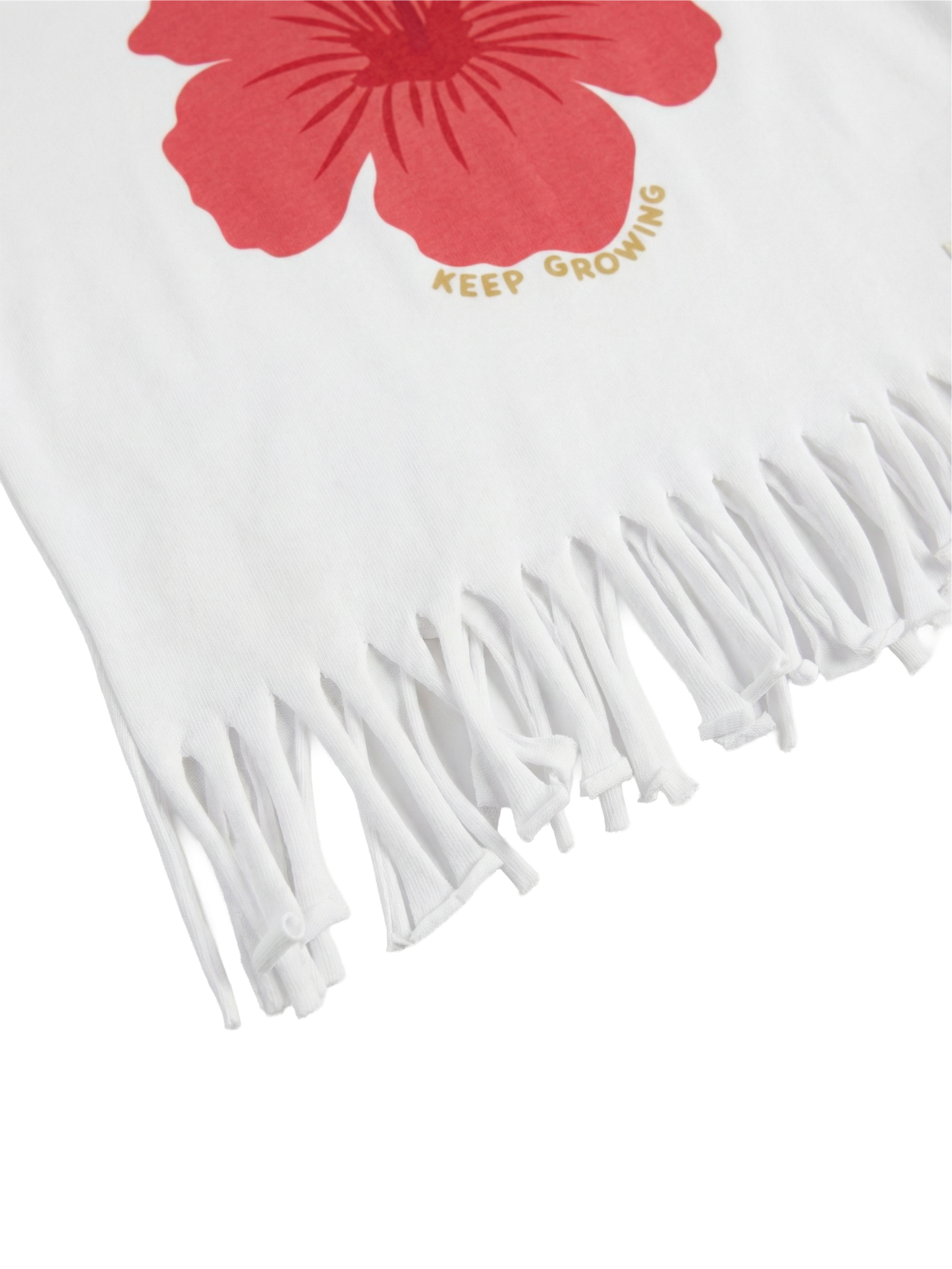 Hibiscus Fringe Dream | Dievčenské tričko s krátkym rukávom