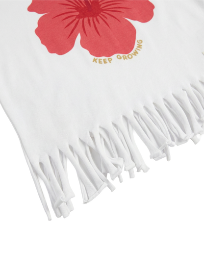 Hibiscus Fringe Dream | Dievčenské tričko s krátkym rukávom