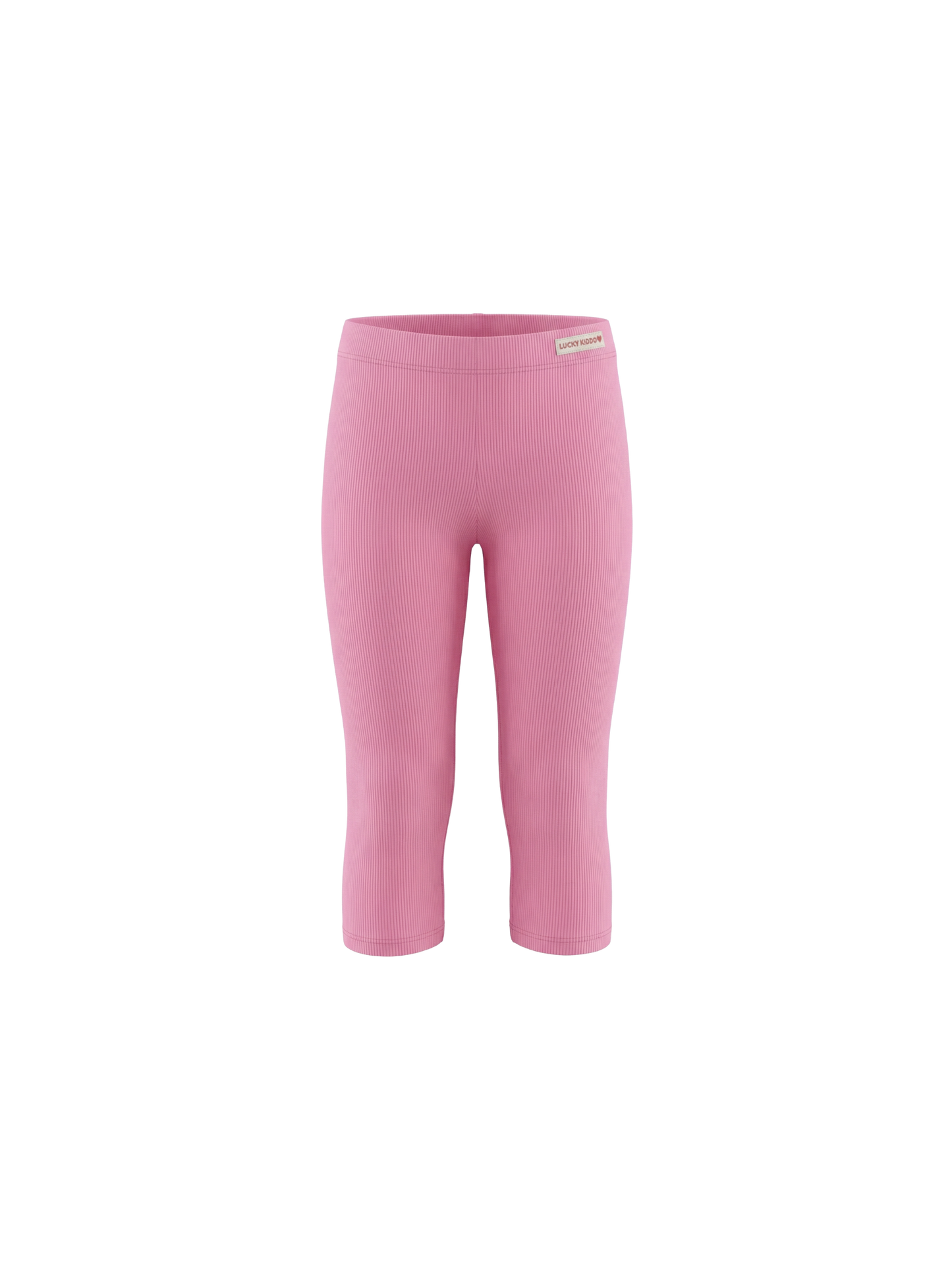 Sweet Ribbed Hug | Dievčenské capri legíny