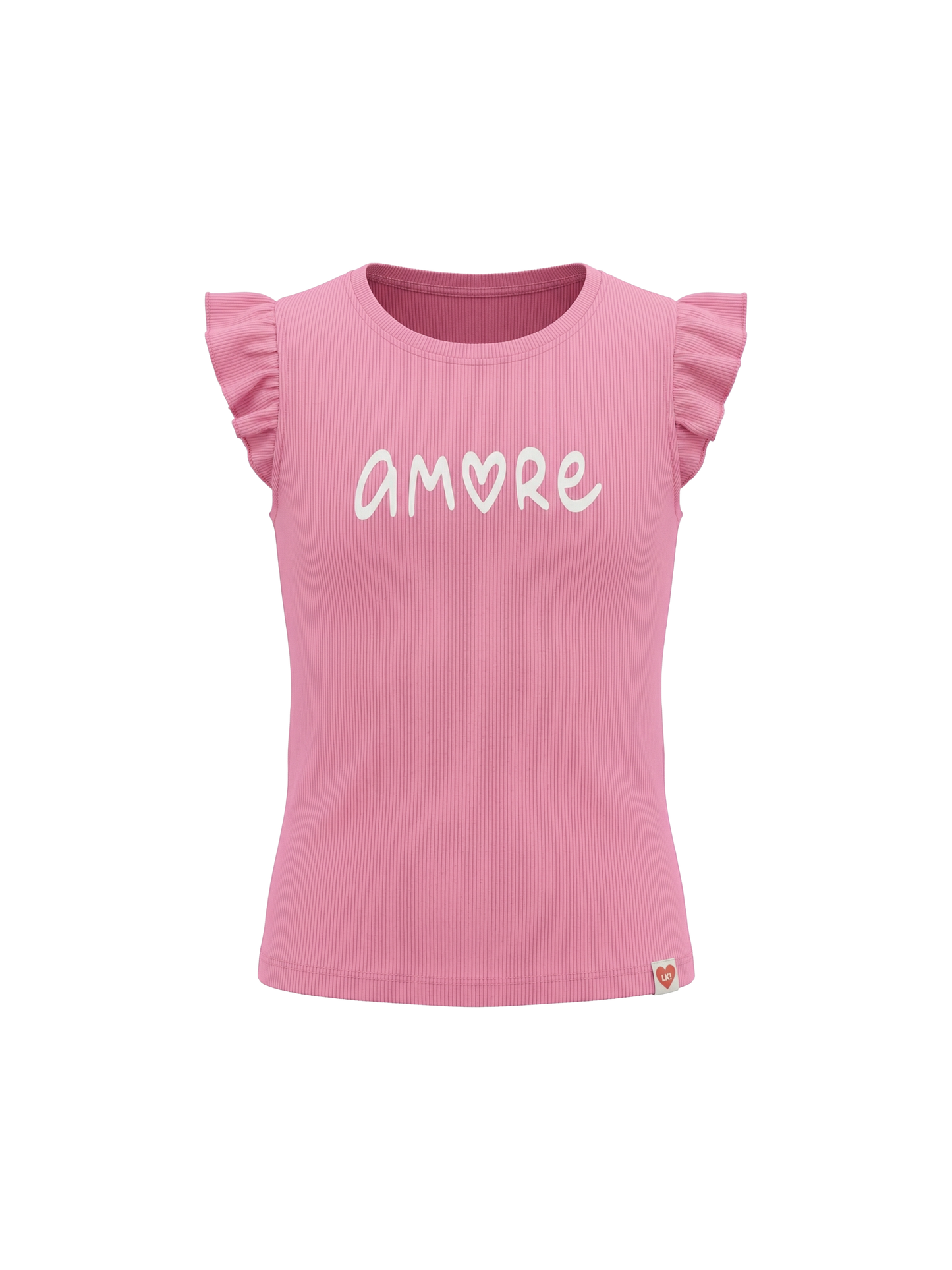 Amore Heart Glow | Dievčenské tričko s krátkym rukávom
