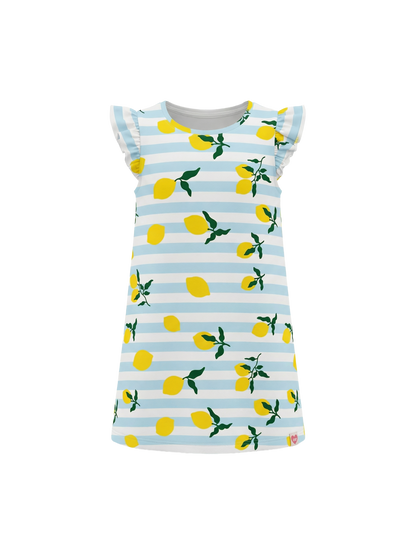 Lemon Stripe Party | Dievčenské šaty