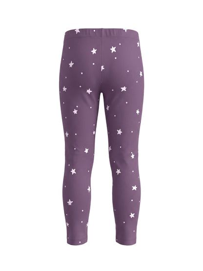 Plum Stars | Zateplené dievčenské legíny