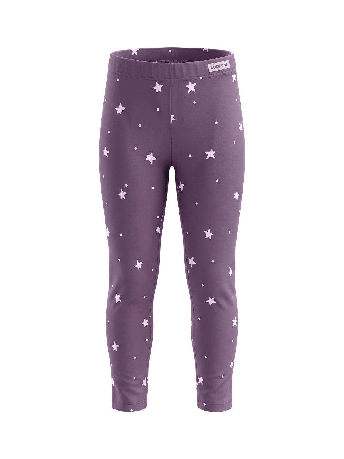 Plum Stars | Zateplené dievčenské legíny