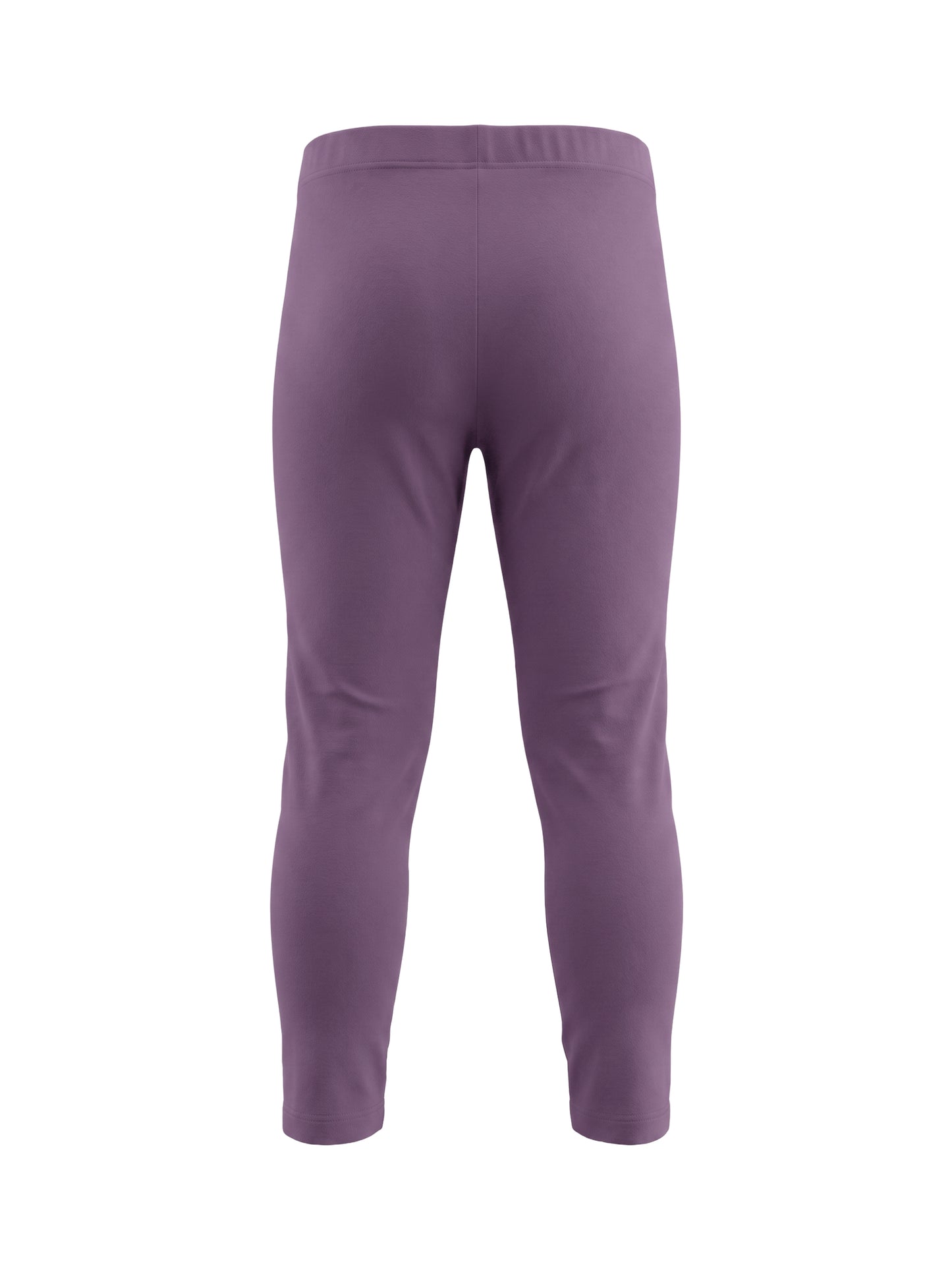 Plum Solid | Zateplené dievčenské legíny