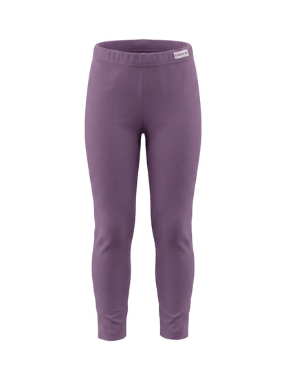 Plum Solid | Zateplené dievčenské legíny
