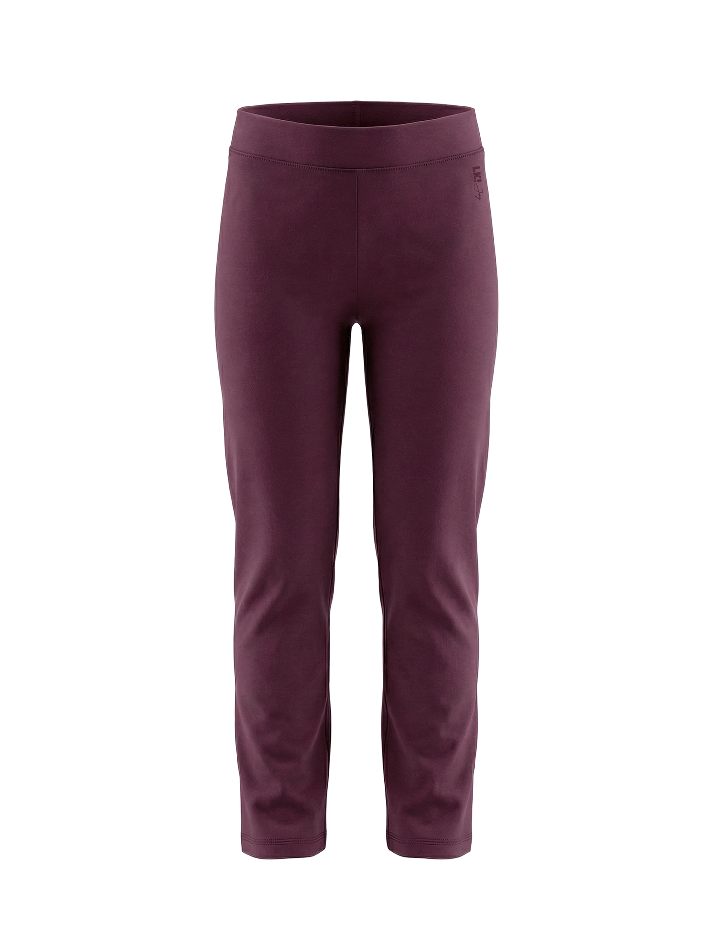 Damson Purple | Dievčenské legíny - rovný strih