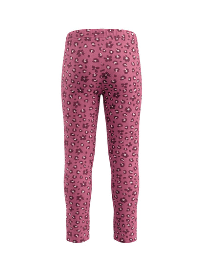 Raspberry Leopard | Dievčenské legíny