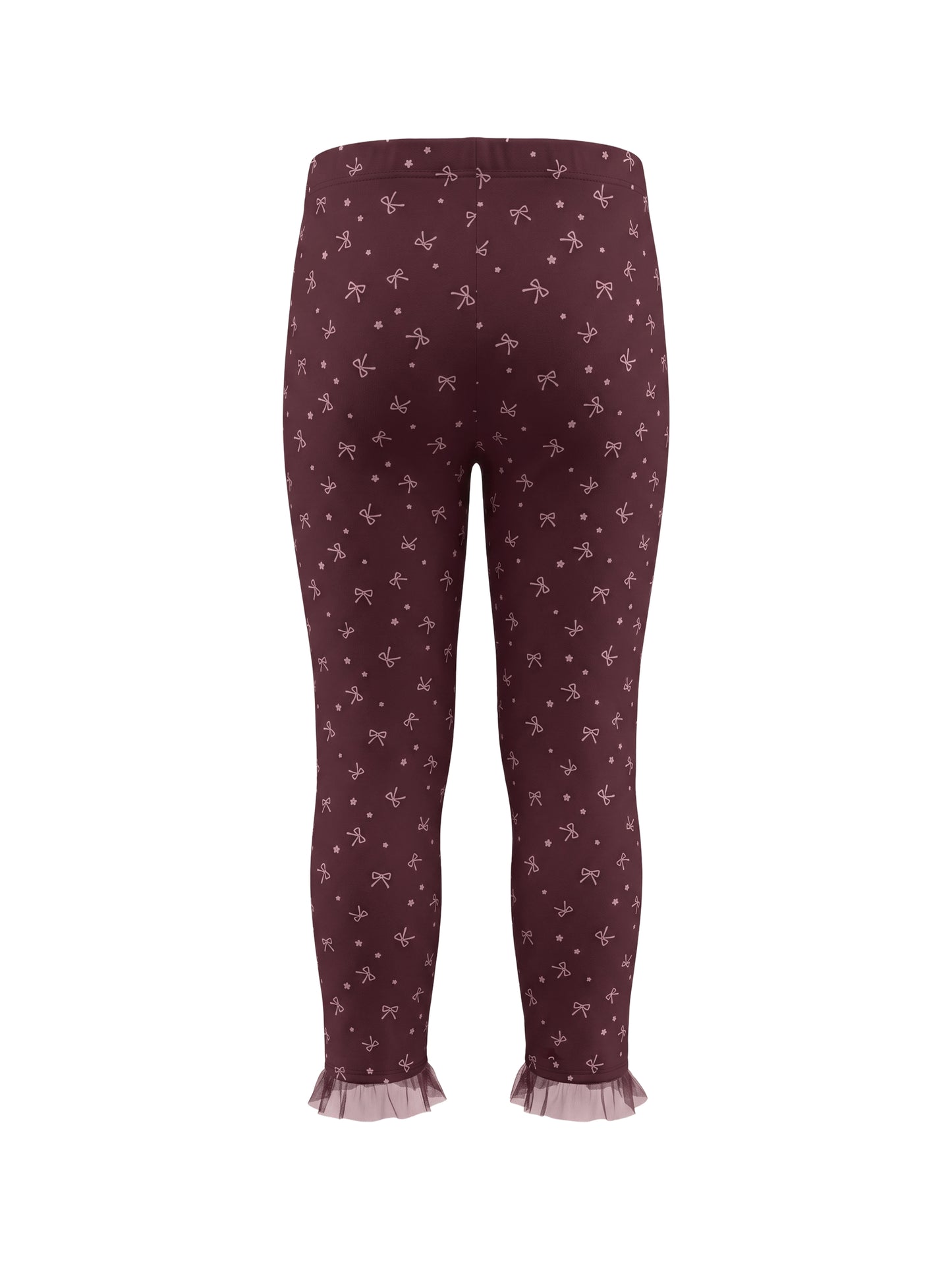 Berry Bows | Zateplené dievčenské legíny