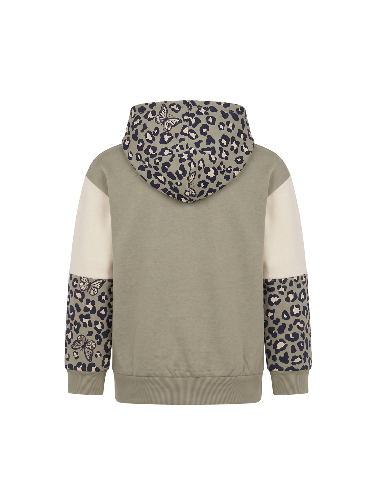 Leo Zip | Dievčenská mikina s kapucňou na zips - klasický strih