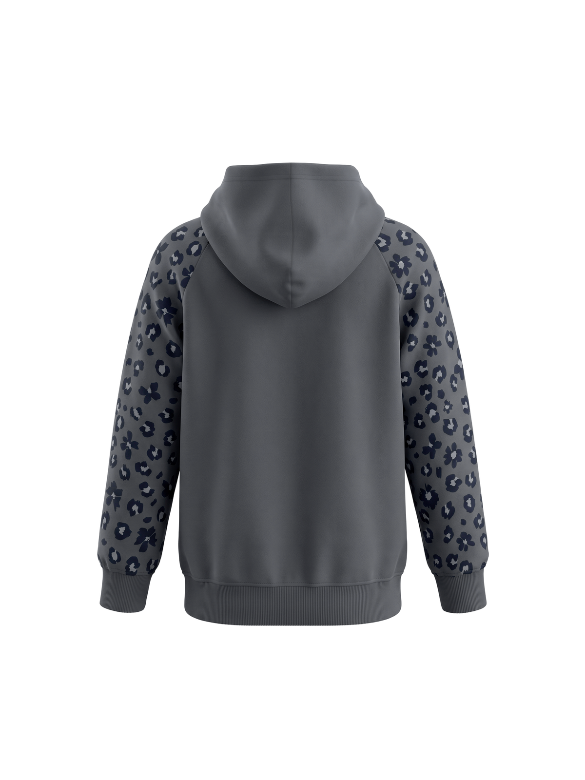 Leo Bloom Zip | Dievčenská mikina s kapucňou na zips - klasický strih