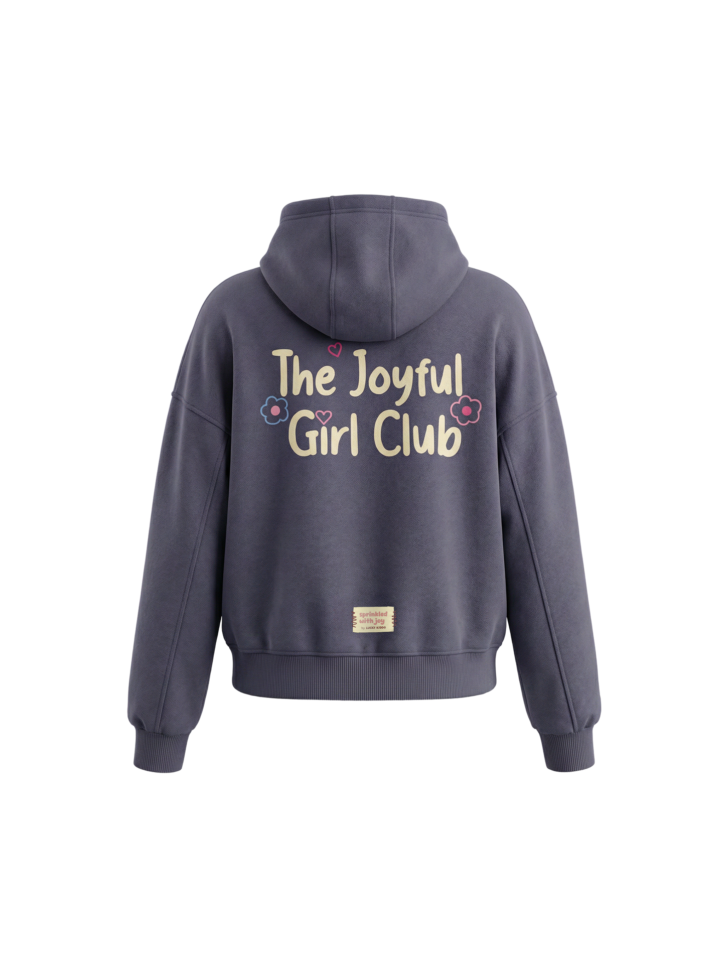Heron Joyful Club | Zateplená dievčenská bunda s kapucňou - oversized strih