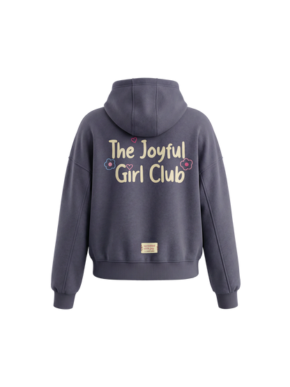 Heron Joyful Club | Zateplená dievčenská bunda s kapucňou - oversized strih