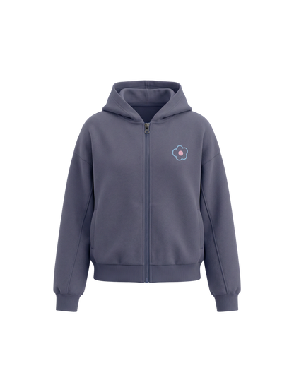 Heron Joyful Club | Zateplená dievčenská bunda s kapucňou - oversized strih
