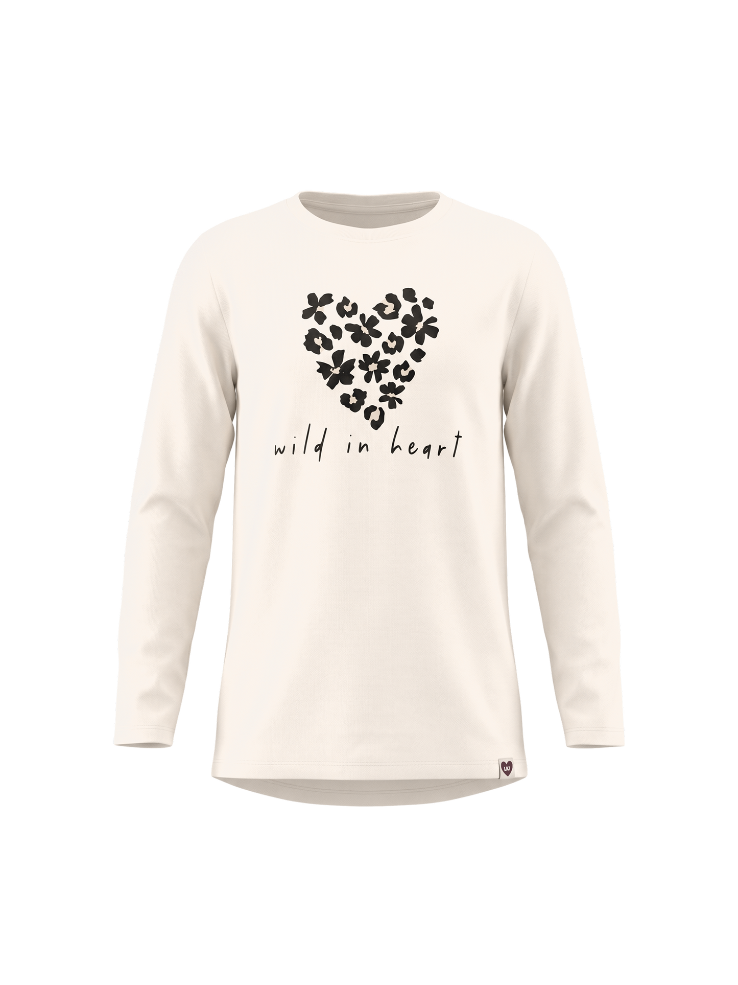 White Wild Heart | Dievčenská tunika - klasický strih