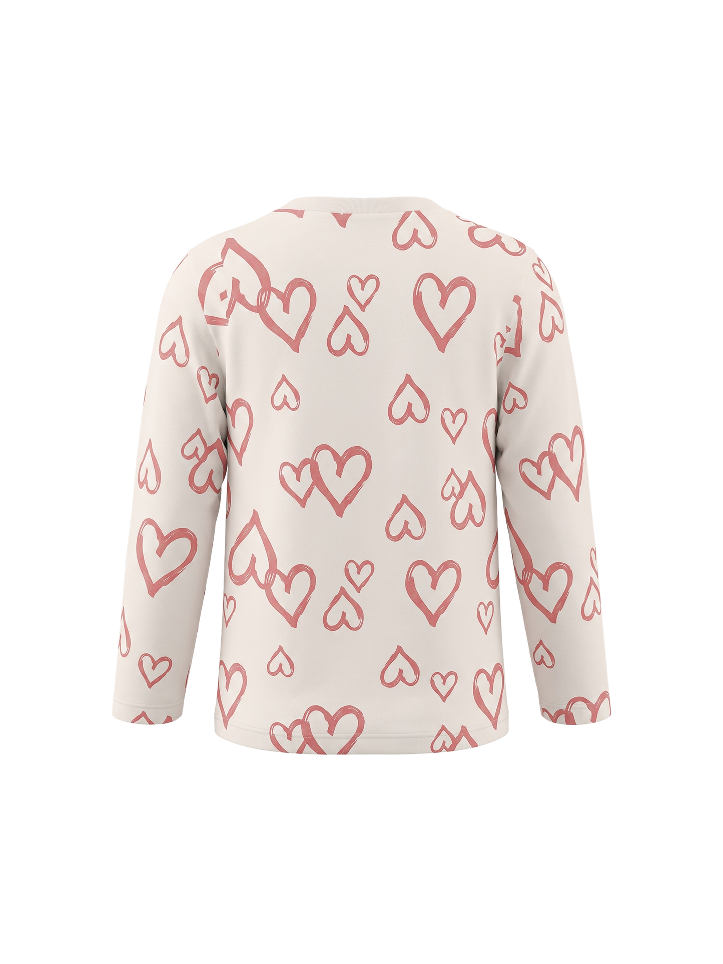 White Hearts Club | Dievčenské tričko s dlhým rukávom - klasický strih