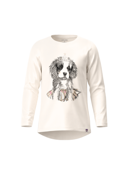 White Princess Dog | Dievčenská tunika - klasický strih
