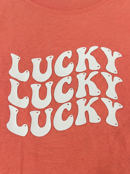 Triple Lucky Wave | Chlapčenské tričko s krátkym rukávom