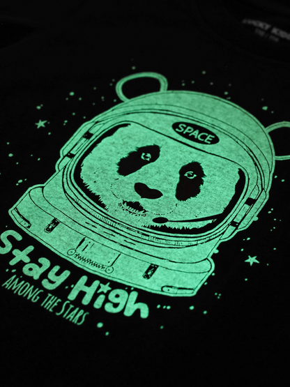 Space Panda | Chlapčenské tričko s dlhým rukávom
