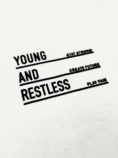 Young Restless | Chlapčenské tričko s krátkym rukávom - voľný strih