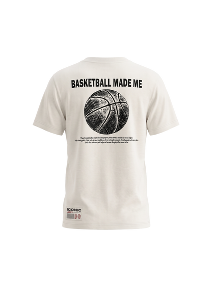 Basketball Made Me | Chlapčenské tričko s krátkym rukávom - voľný strih