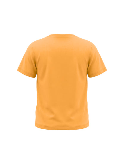 Orange Build | Chlapčenské tričko s krátkym rukávom - klasický strih