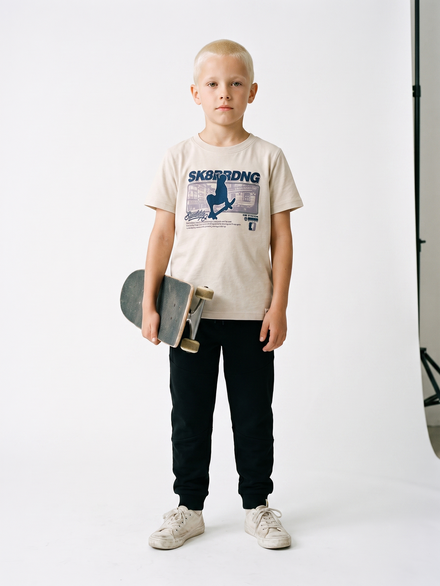 Sand Skateboard | Chlapčenské tričko s krátkym rukávom - klasický strih