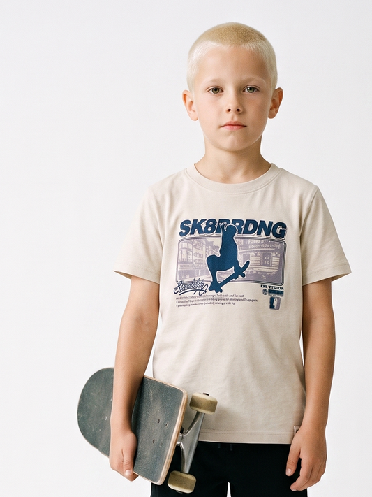Sand Skateboard | Chlapčenské tričko s krátkym rukávom - klasický strih
