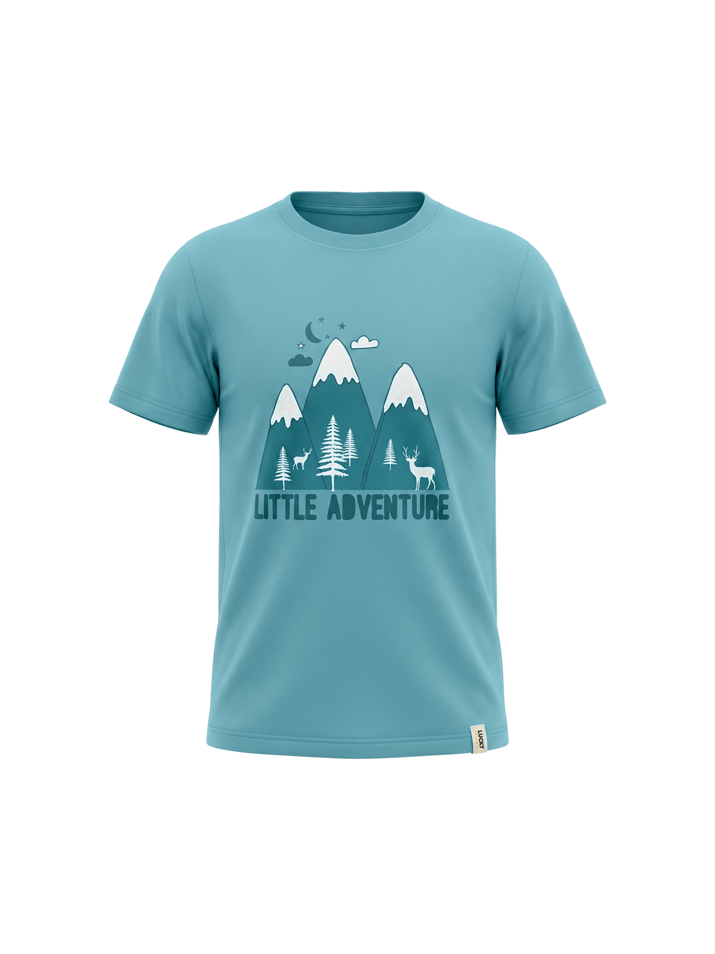 Aqua Little Adventure | Chlapčenské tričko s krátkym rukávom - klasický strih