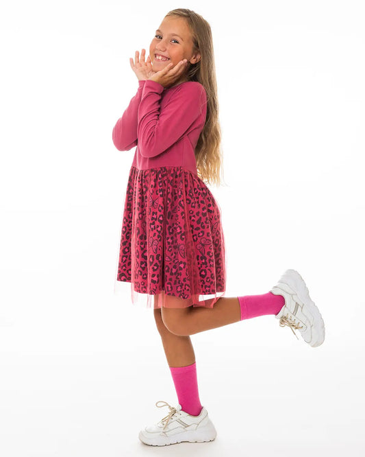 Pink Leopard | Dievčenské šaty