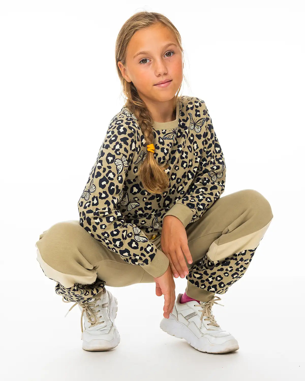 Leopard | Dievčenský pulóver