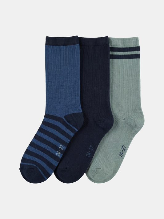 Stripe Line | Chlapčenské ponožky (3x)