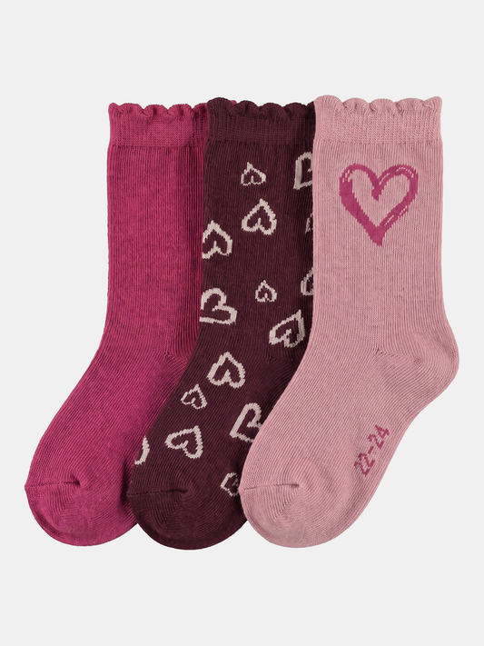 Love Notes | Dievčenské ponožky (3x)
