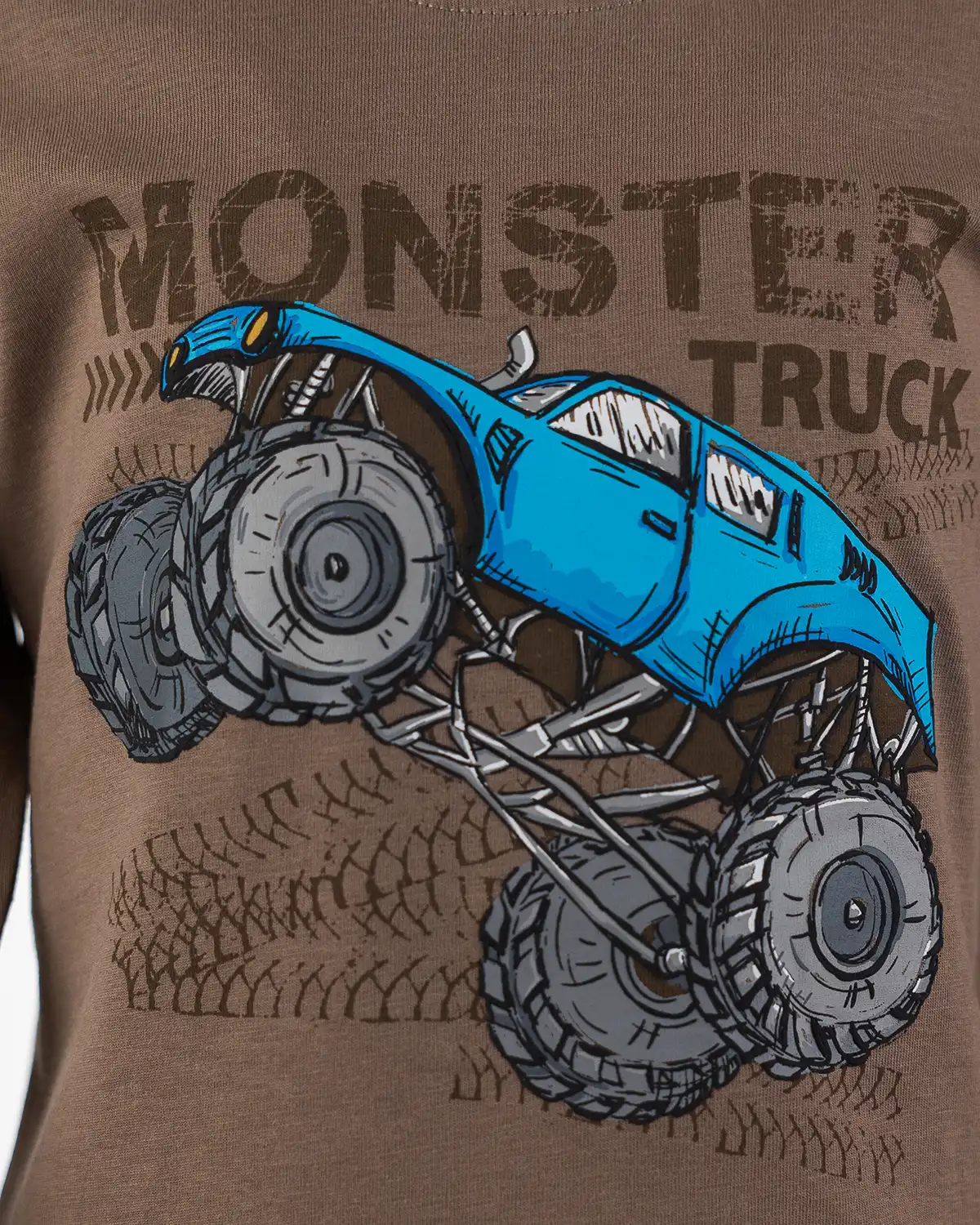 Monster truck | Chlapčenské tričko s dlhým rukávom