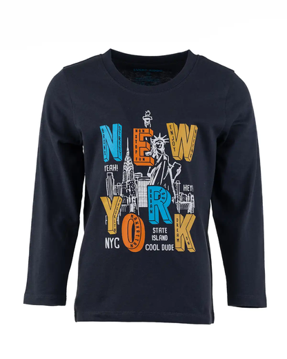 New York | Chlapčenské tričko s dlhým rukávom