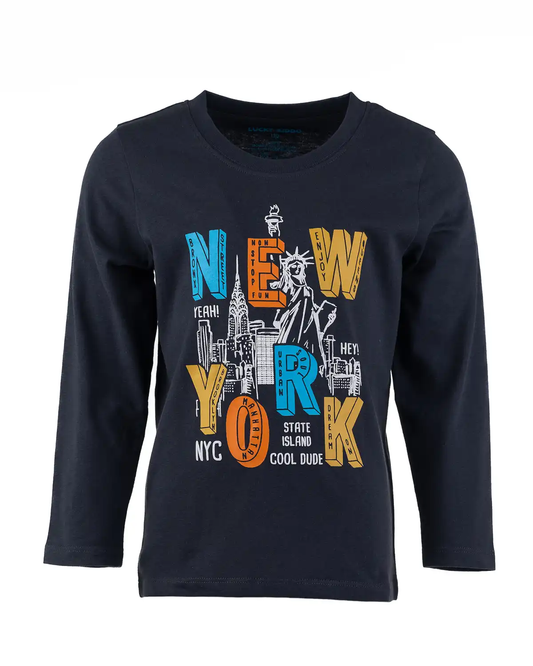 New York | Chlapčenské tričko s dlhým rukávom