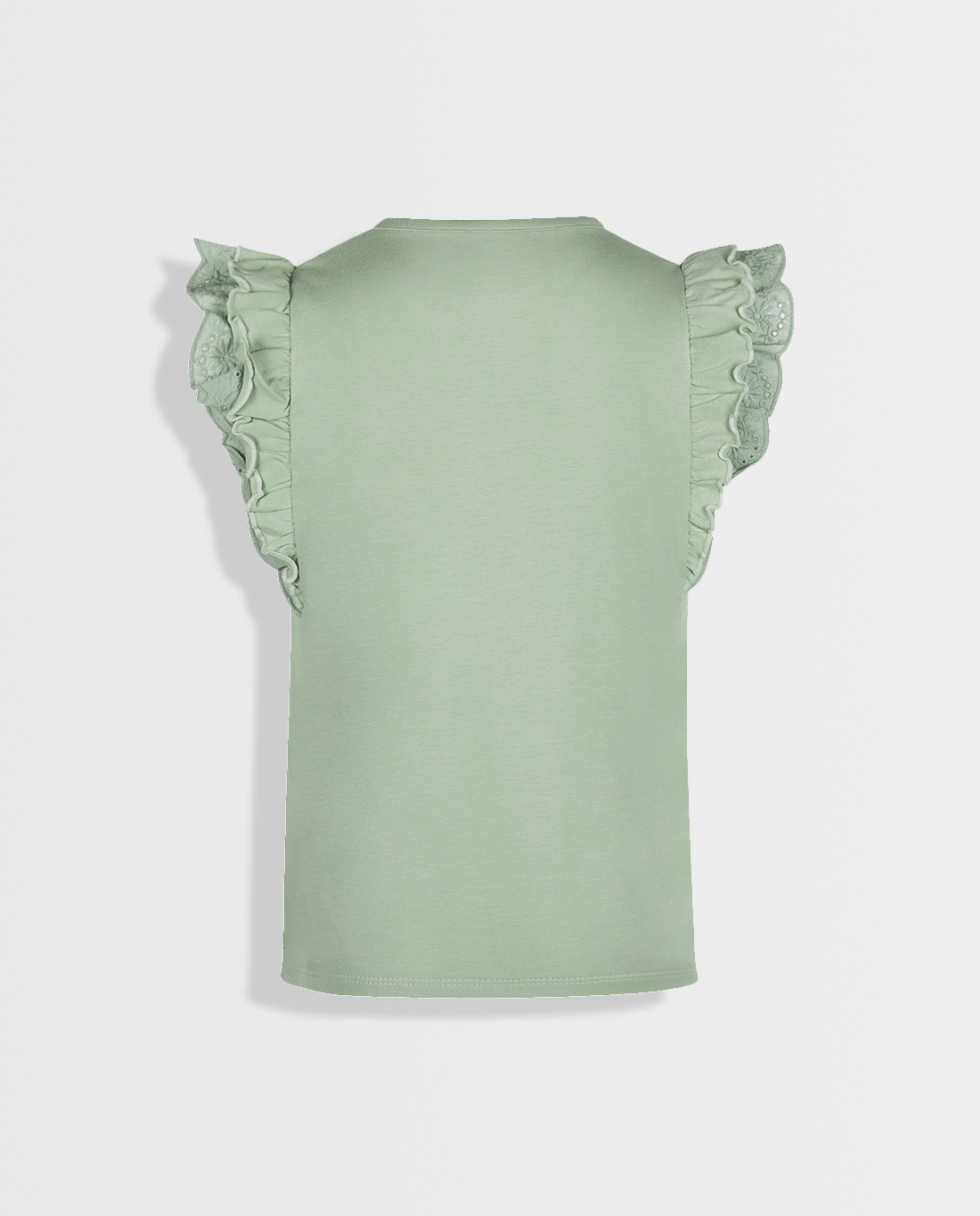 Celadon Green | Dievčenské tričko s krátkym rukávom