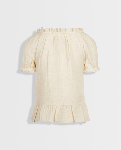 Off White Essence | Dievčenské tričko s krátkym rukávom